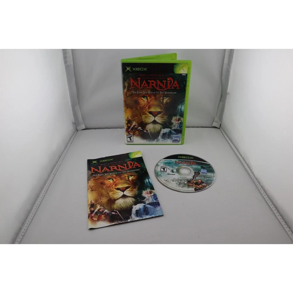 Chronicles of Narnia: The Lion, Witch and‎ Wardrobe (Microsoft Xbox, 2005) CIB